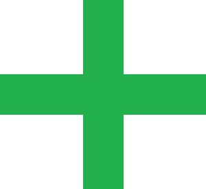Arms Image: Argent, a cross vert